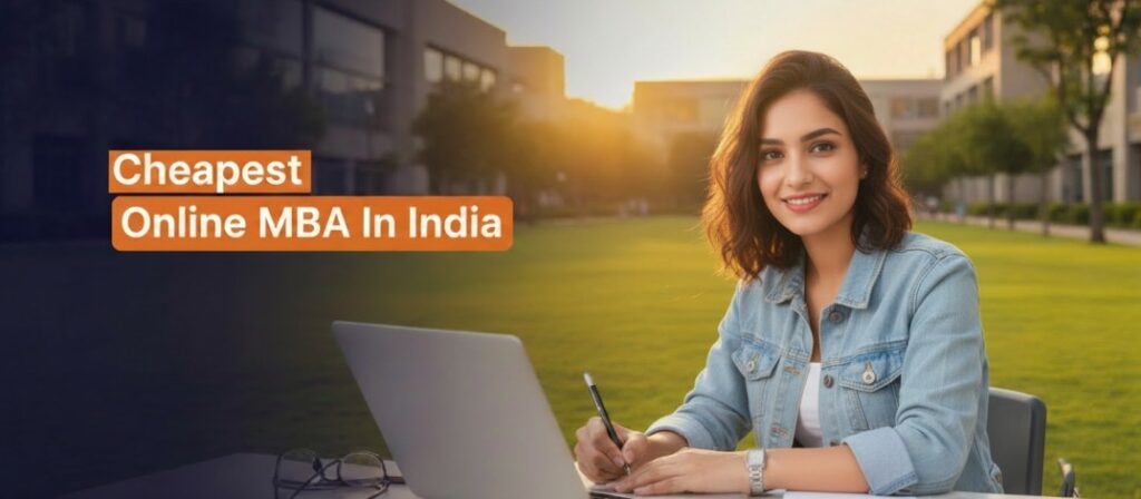 cheapest online mba in india