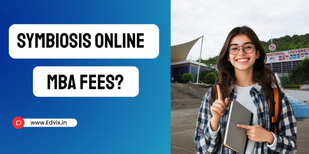 Symbiosis online MBA fees