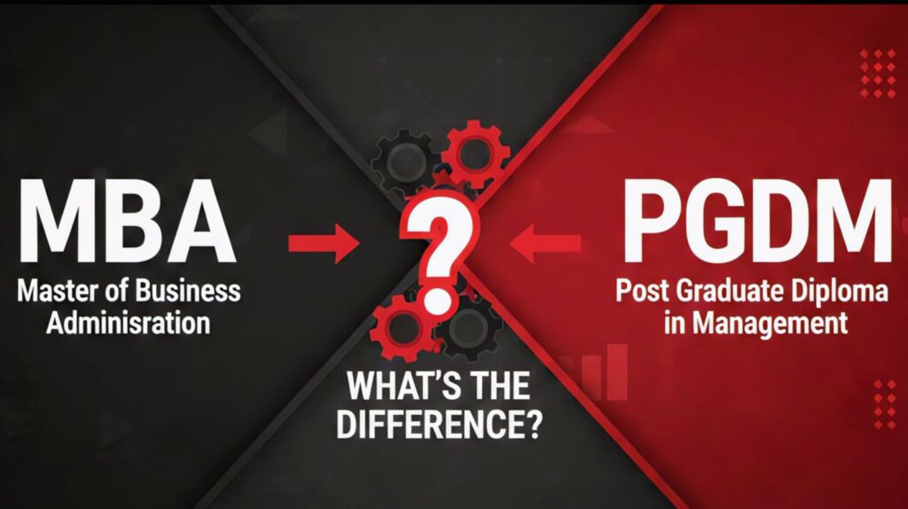 MBA and PGDM Difference